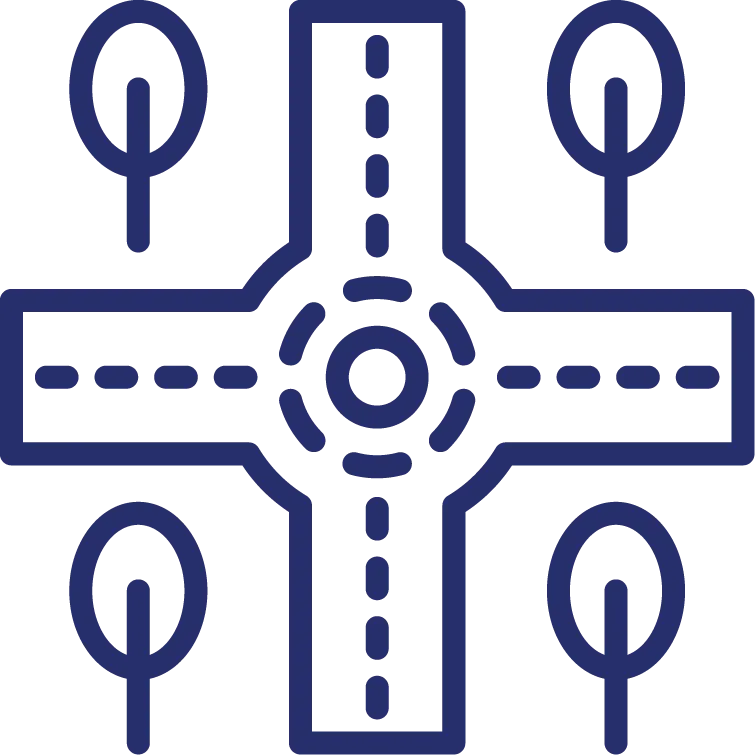 Road, Rail, Power, and Telecommunication